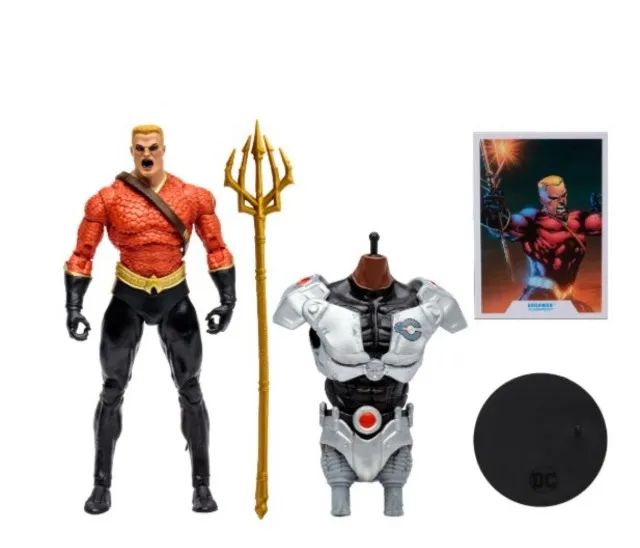 Mcfarlane Toys Aquamantm (flashpoint Build-a) Gold Label - Foto 2