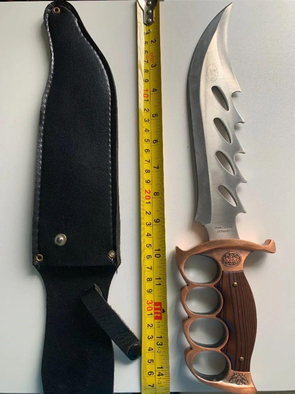 Faca selva com bainha Tramontina . nunca usada - Foto 6