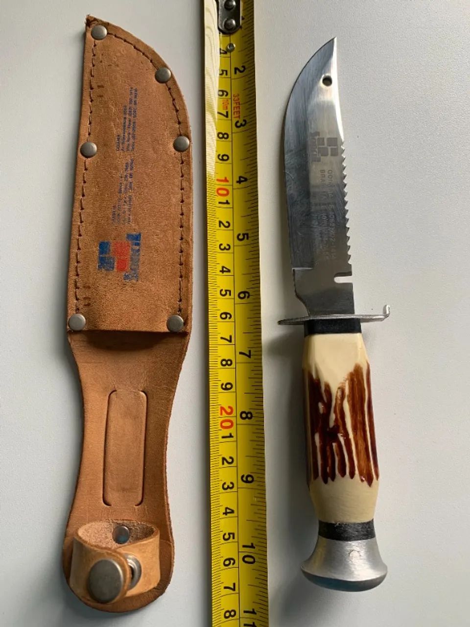 Faca selva com bainha Tramontina . nunca usada - Foto 5