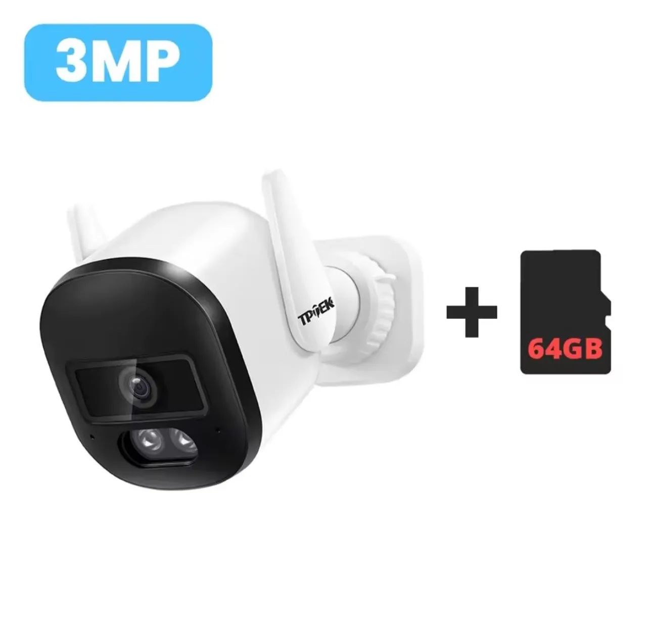 Câmera Wifi externa resolução 2k 3 megapixel - Foto 5