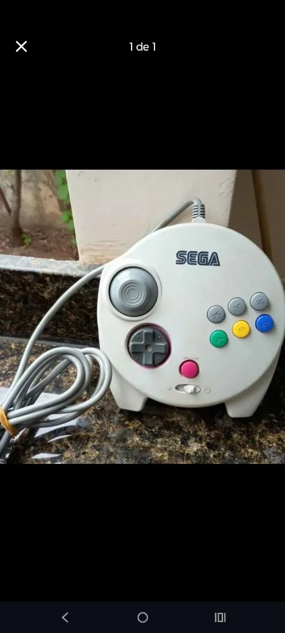 Controle Original Sega Saturno