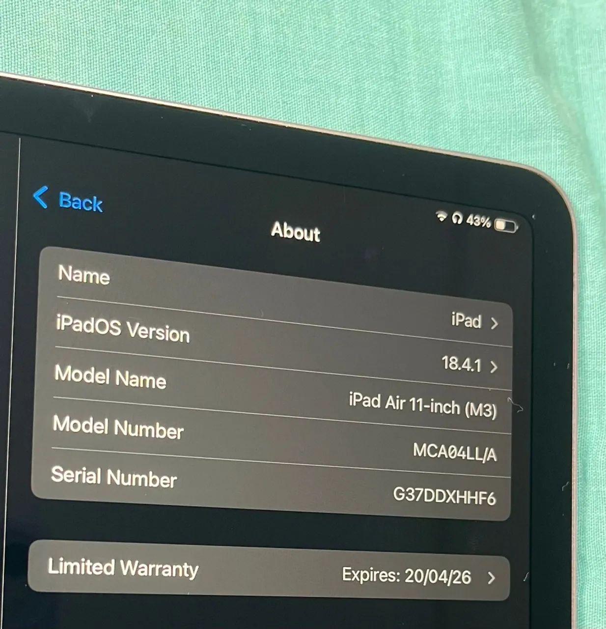 iPad  Air 11 M3 Apple - Novo na caixa - Foto 3