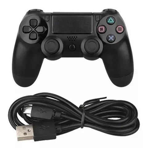  Controle PS4 Double Motor 4 sem fio Funciona no game pass xbox na TV