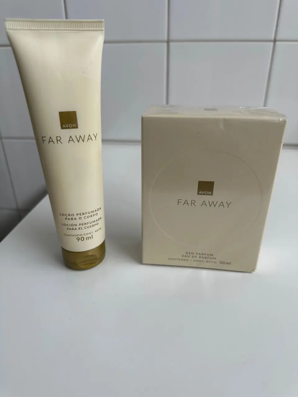 Kit Far Away Avon - Loção e Deo Parfum - Foto 5