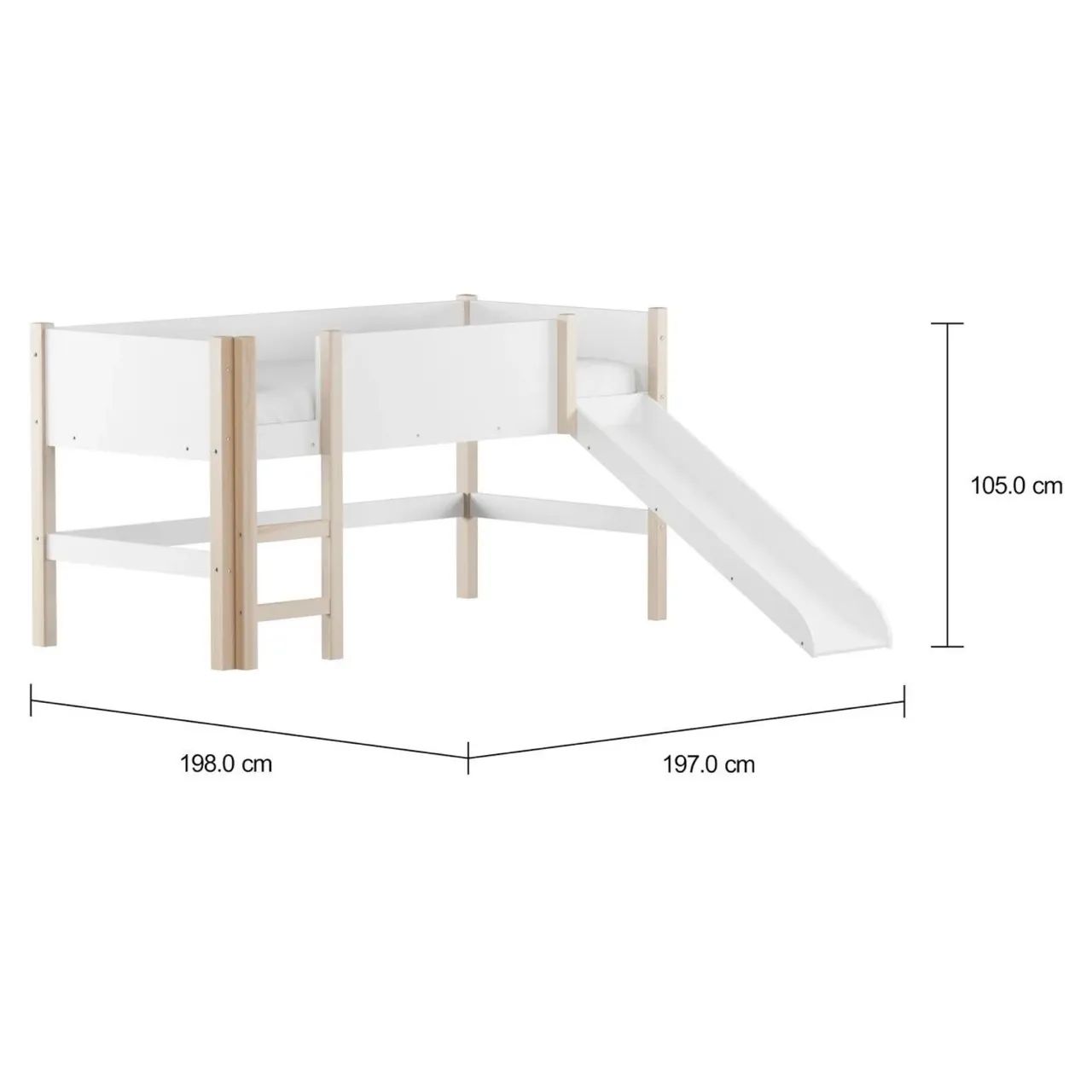 Cama com escorregador Tok&Stok  - Foto 3