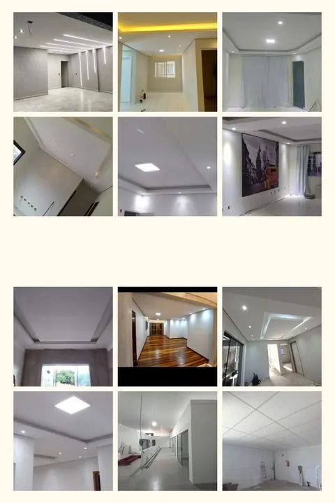 Forro em drywall (gesso acartonado)
