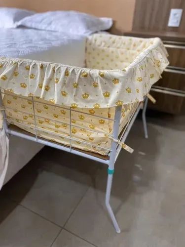 Berço aclopado na cama