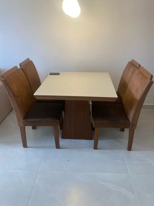 Mesa de Jantar 4 Cadeiras - Foto 2