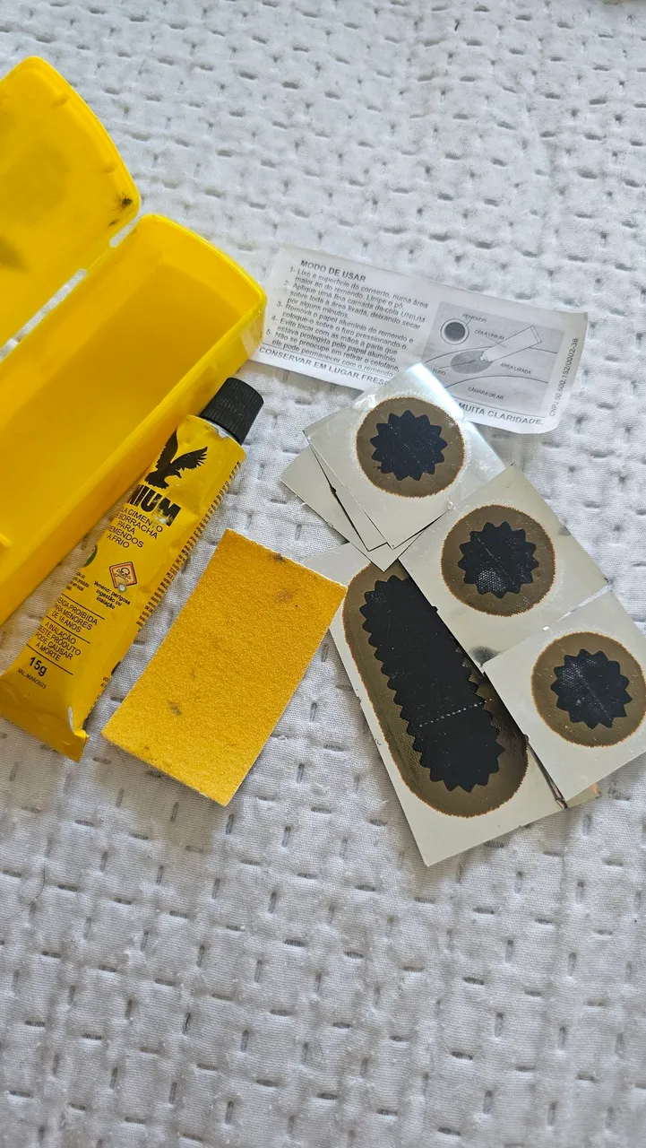 Kit Reparo de Pneu de Bicicleta