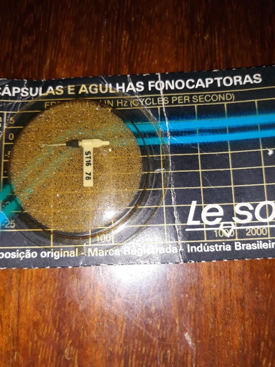 Vendo agulha fonocaptora Le son st 16, nova