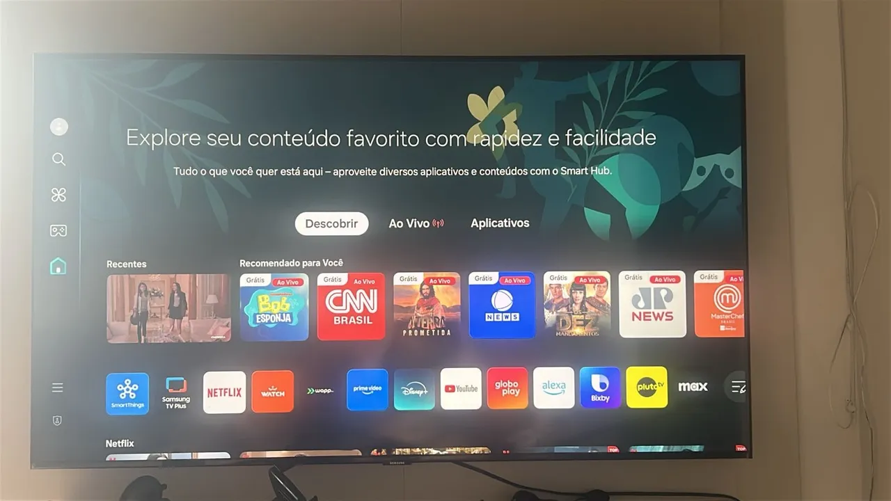 Smart TV Samsung - Explore seu conteúdo favorito!