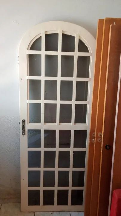 Porta de ferro com vidro  - Foto 2