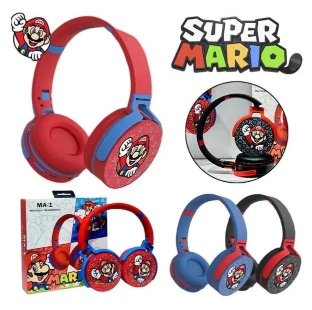 Fone Bluetooth MA-1 Super Mario  - Foto 5