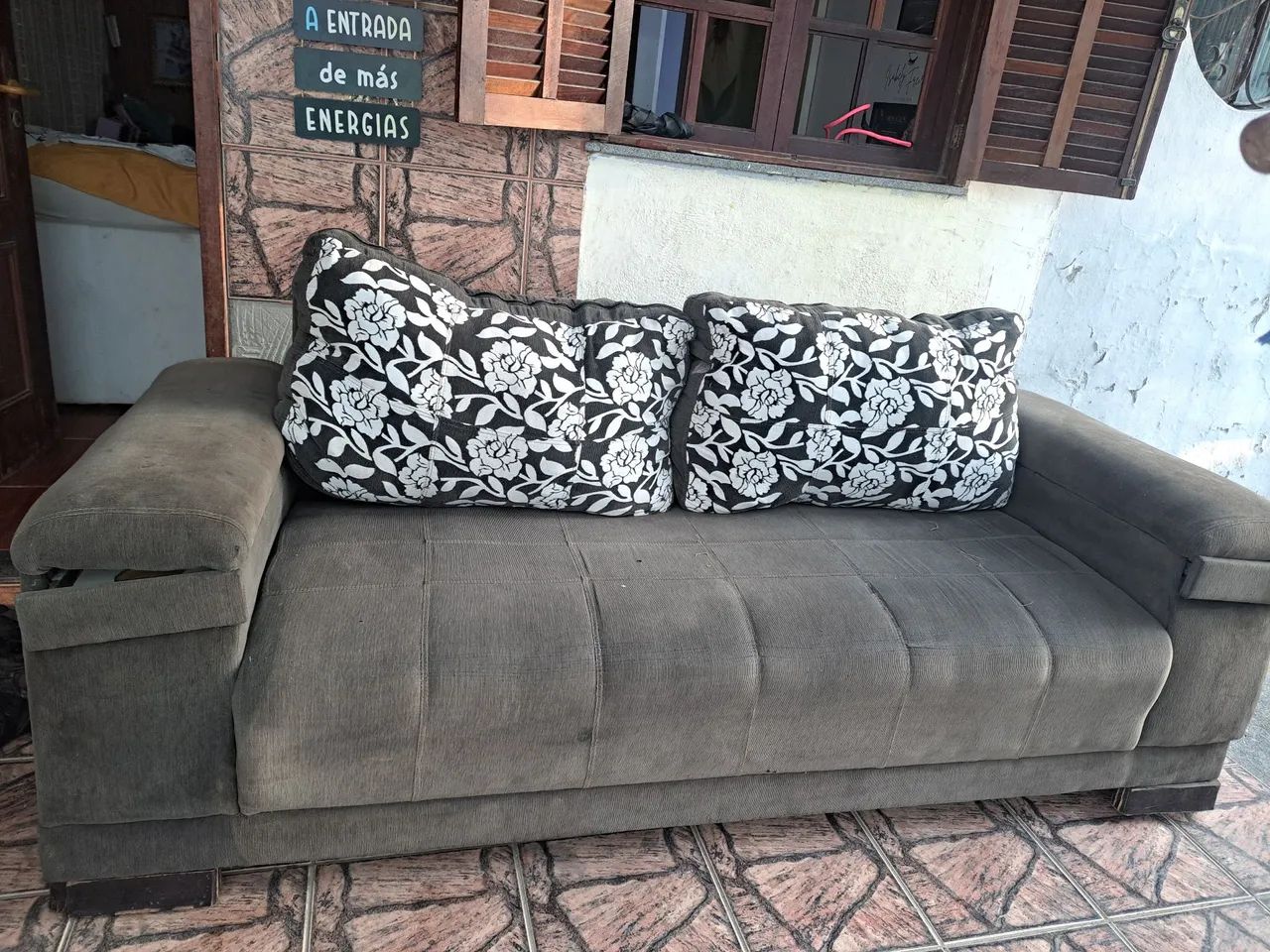 SOFÁ GRANDE CINZA (usado)64618163430659120