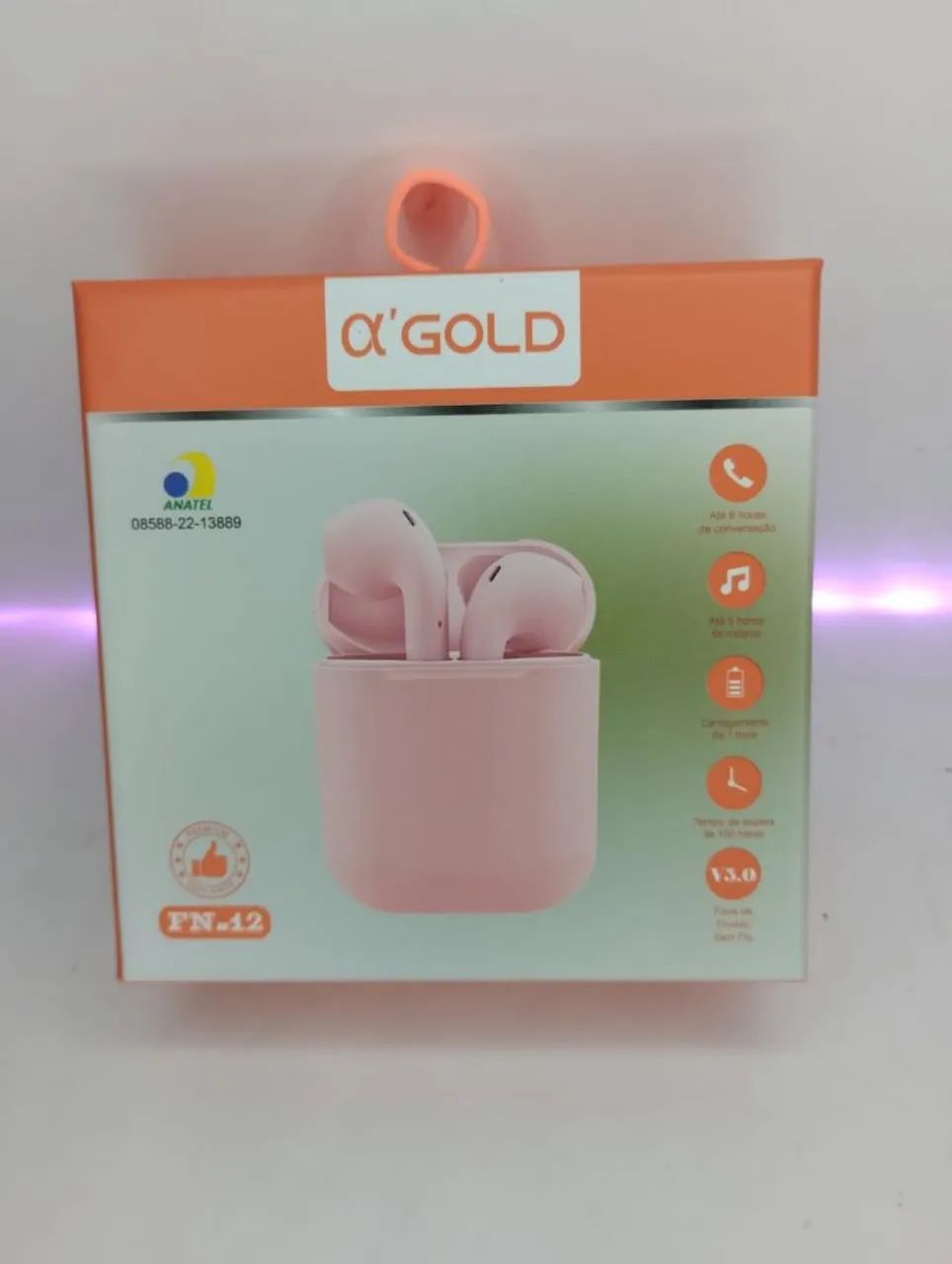 Fone de Ouvido Bluetooth - TWS -  V3.0 - últimas unidades 