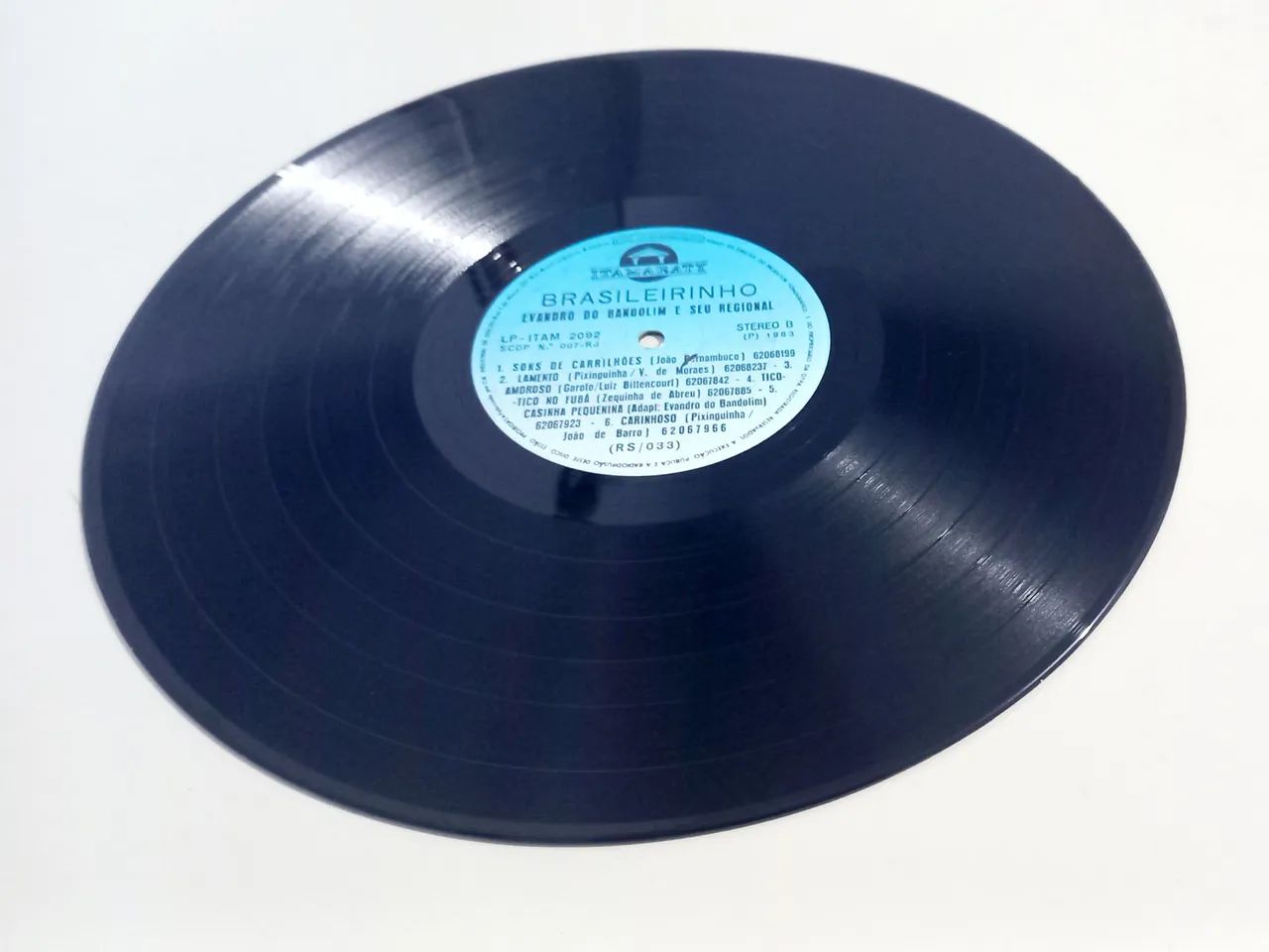 Disco de Vinil Brasileirinho - Evandro Do Bandolim E Seu Regional <br> - Foto 4