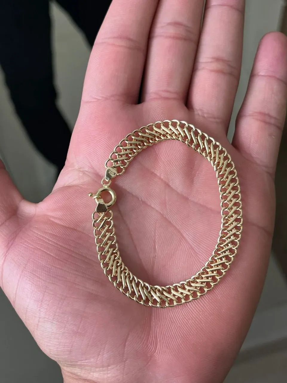 Pulseira Lacraia Ouro 18k 