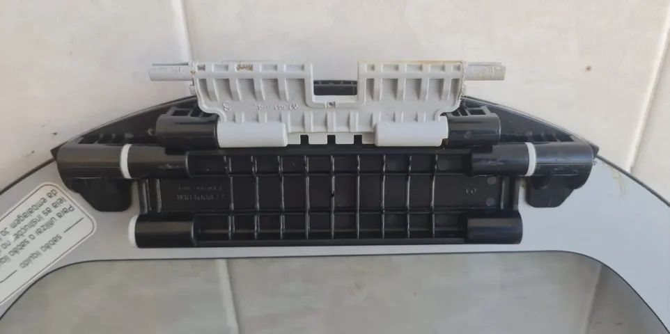 Tampa Para Lavadora Brastemp 11kg Preta Inox - Foto 3