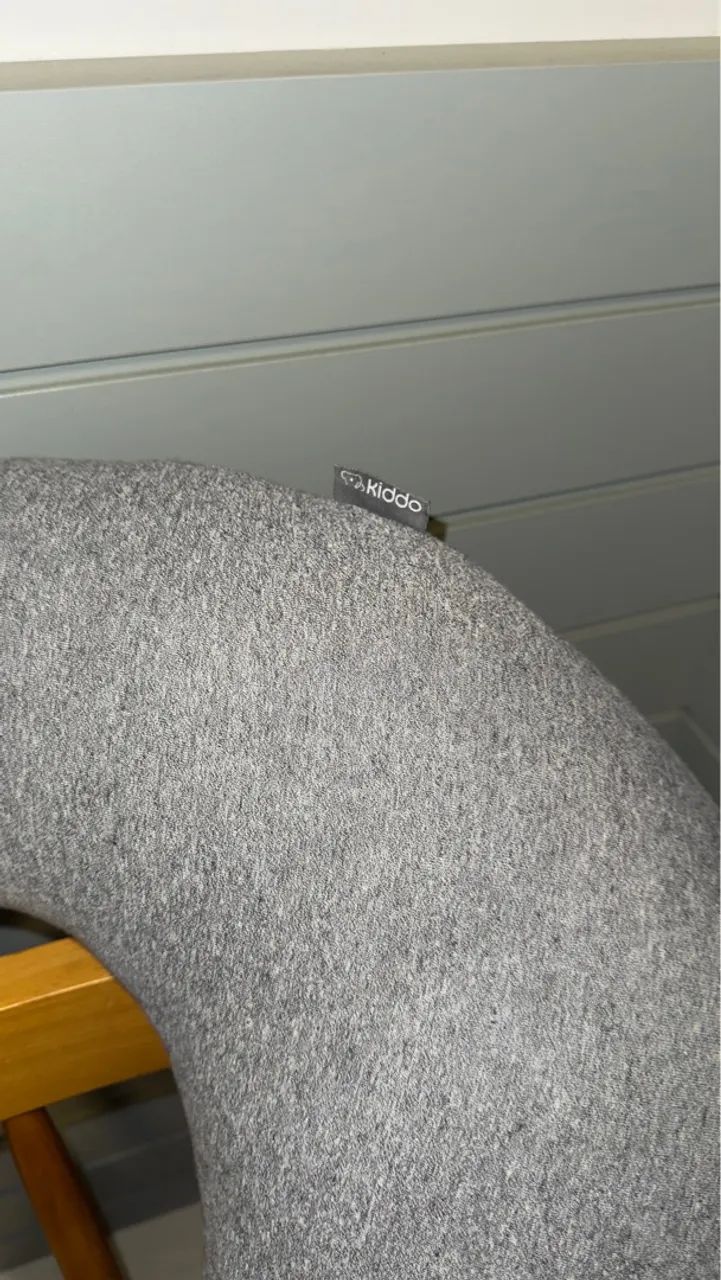 Almofada de Amamentação Kiddo Cinza - Foto 2