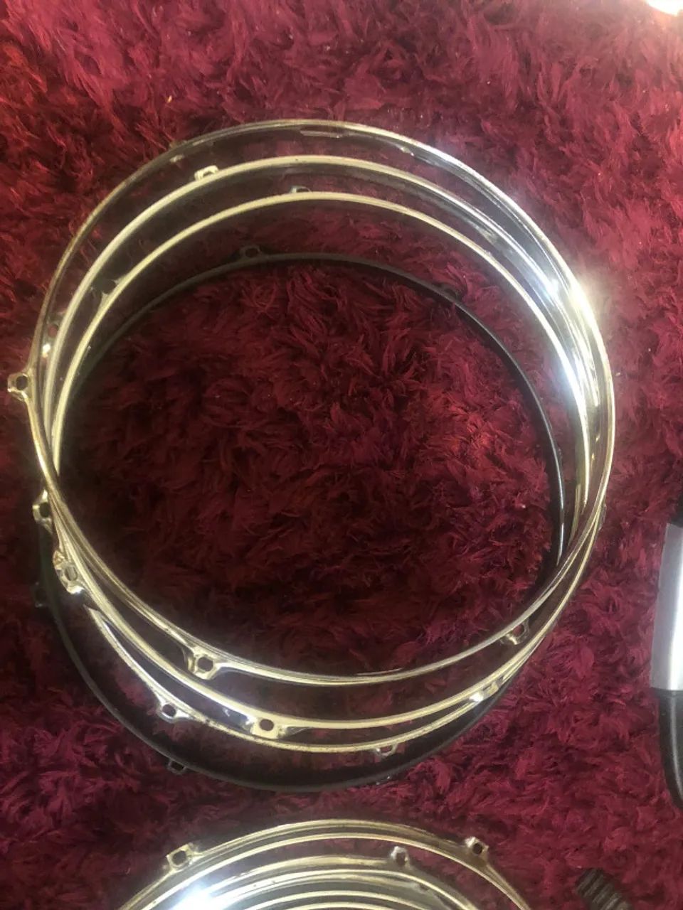 Aros para bateria acustica, caixa, tom, surdo e bumbo,  - Foto 2
