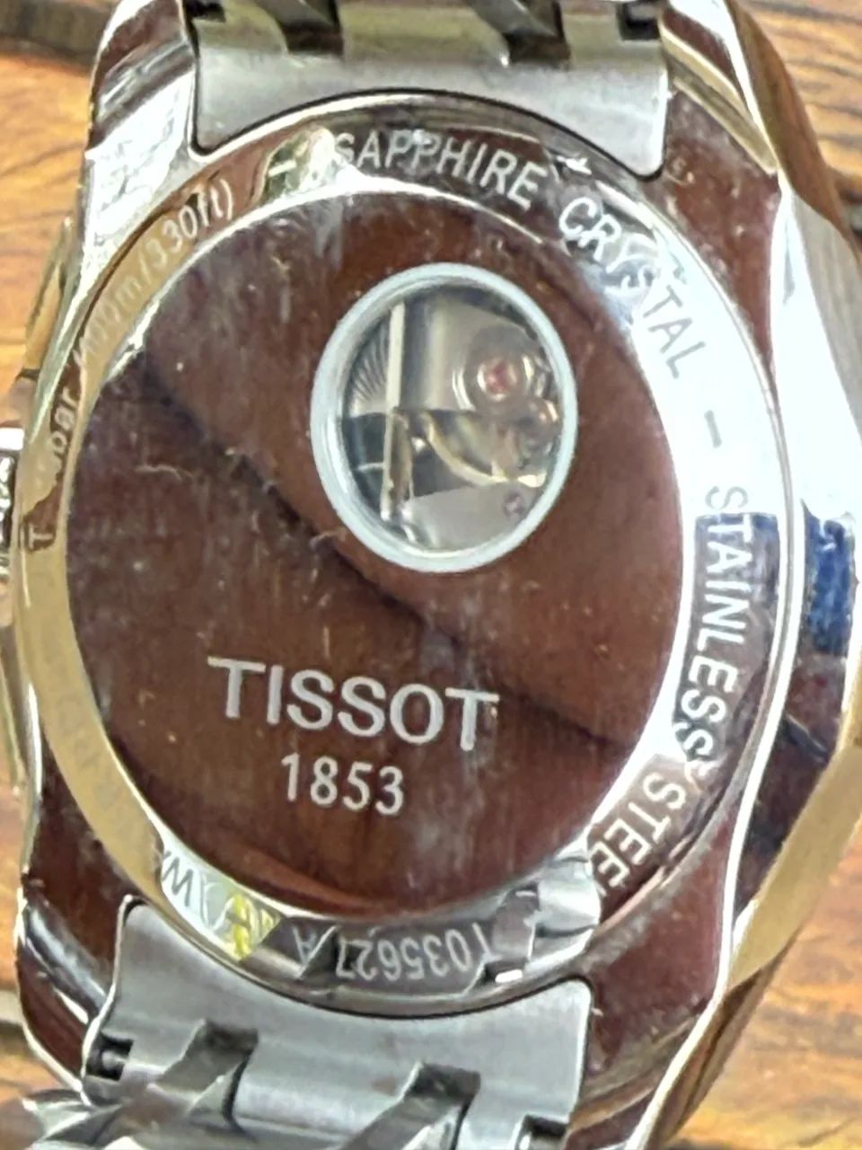 Relógio Tissot 1853 mecânico, water resistant 10 bar, saphire crystal e stainless steel - Foto 3