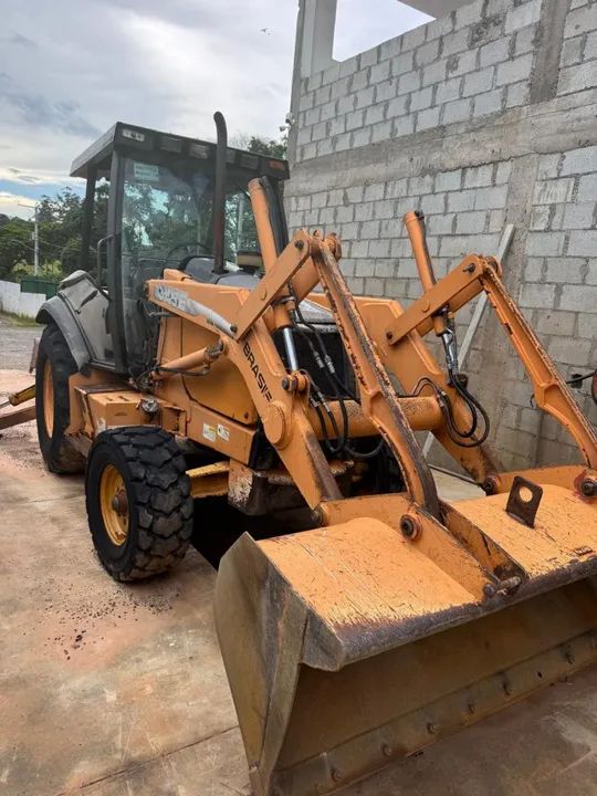 Retro Escavadeira Case 2008