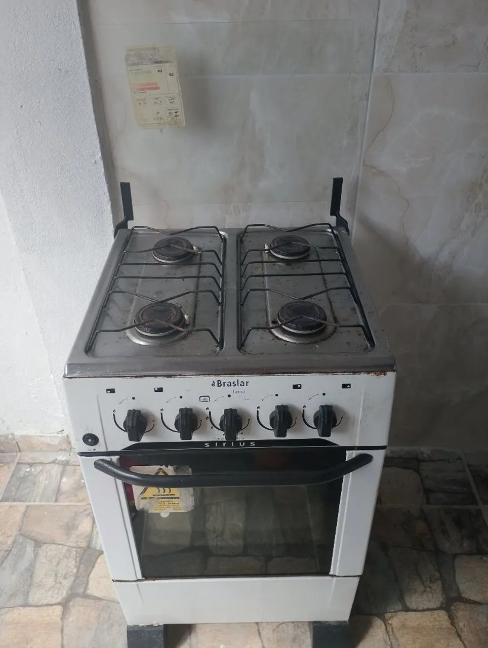 Fogão Braslar Sirius 4 Bocas