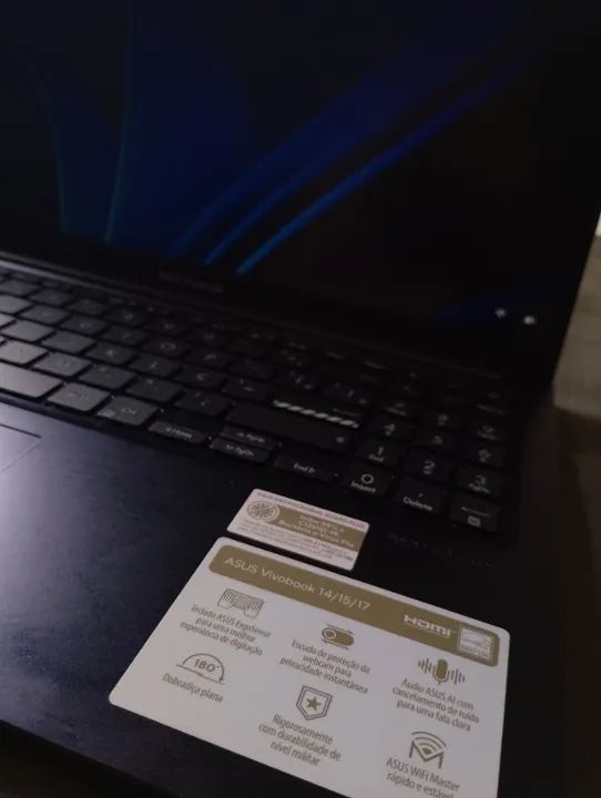 Notebook Asus Vivobook X1504ZA i5 12ª Geração | 8GB RAM | 256GB SSD | Windows 11 pro - Foto 6