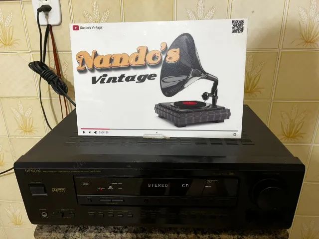 Receiver Denon Avr-1600 - Funcionando! Leia!