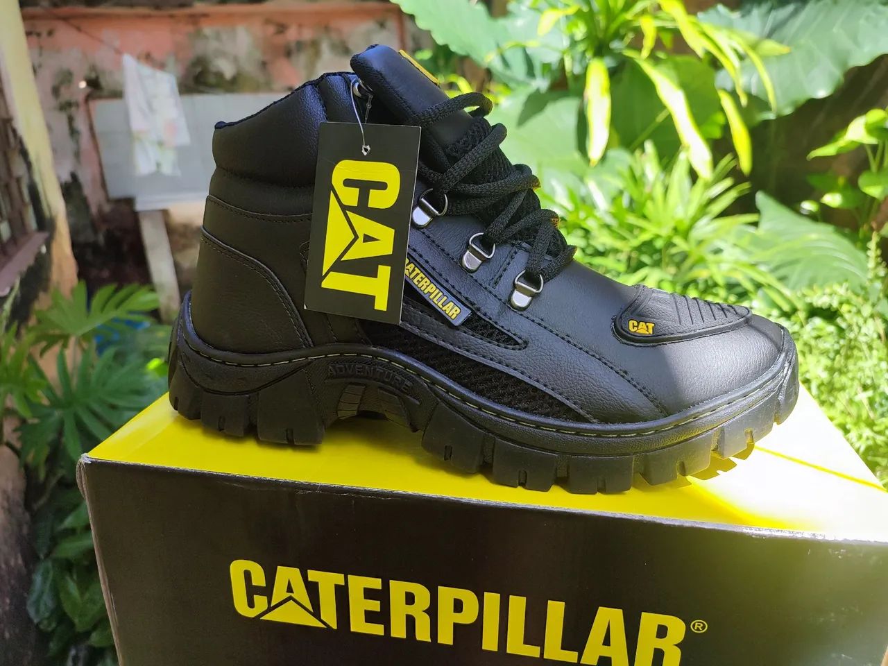 Bota Caterpillar Adventure - Preta - Foto 3