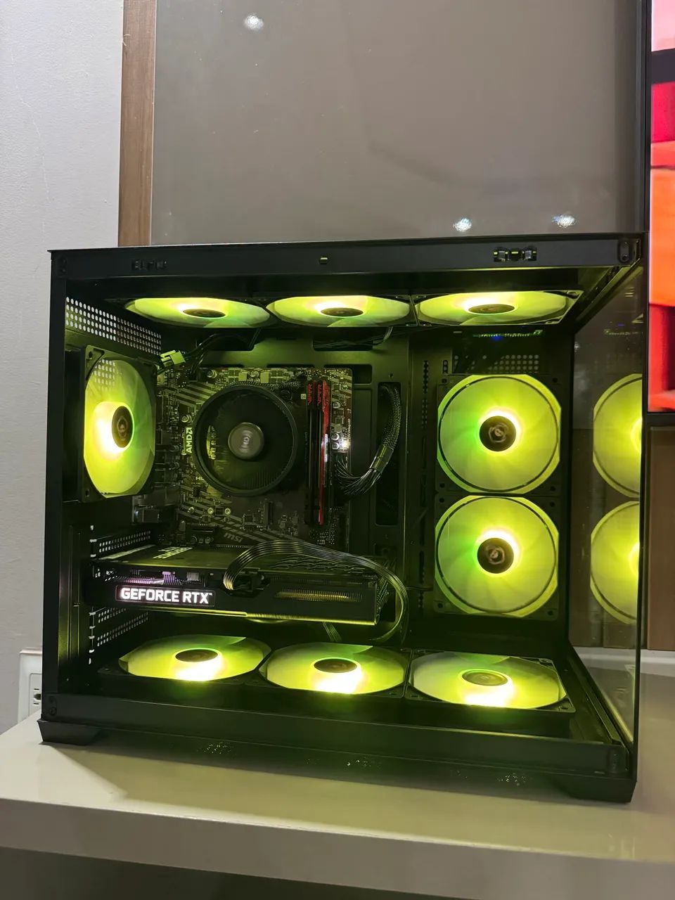 PC Gamer, Ryzen 5 3600 + RTX 3060 12Gb novo com garantia