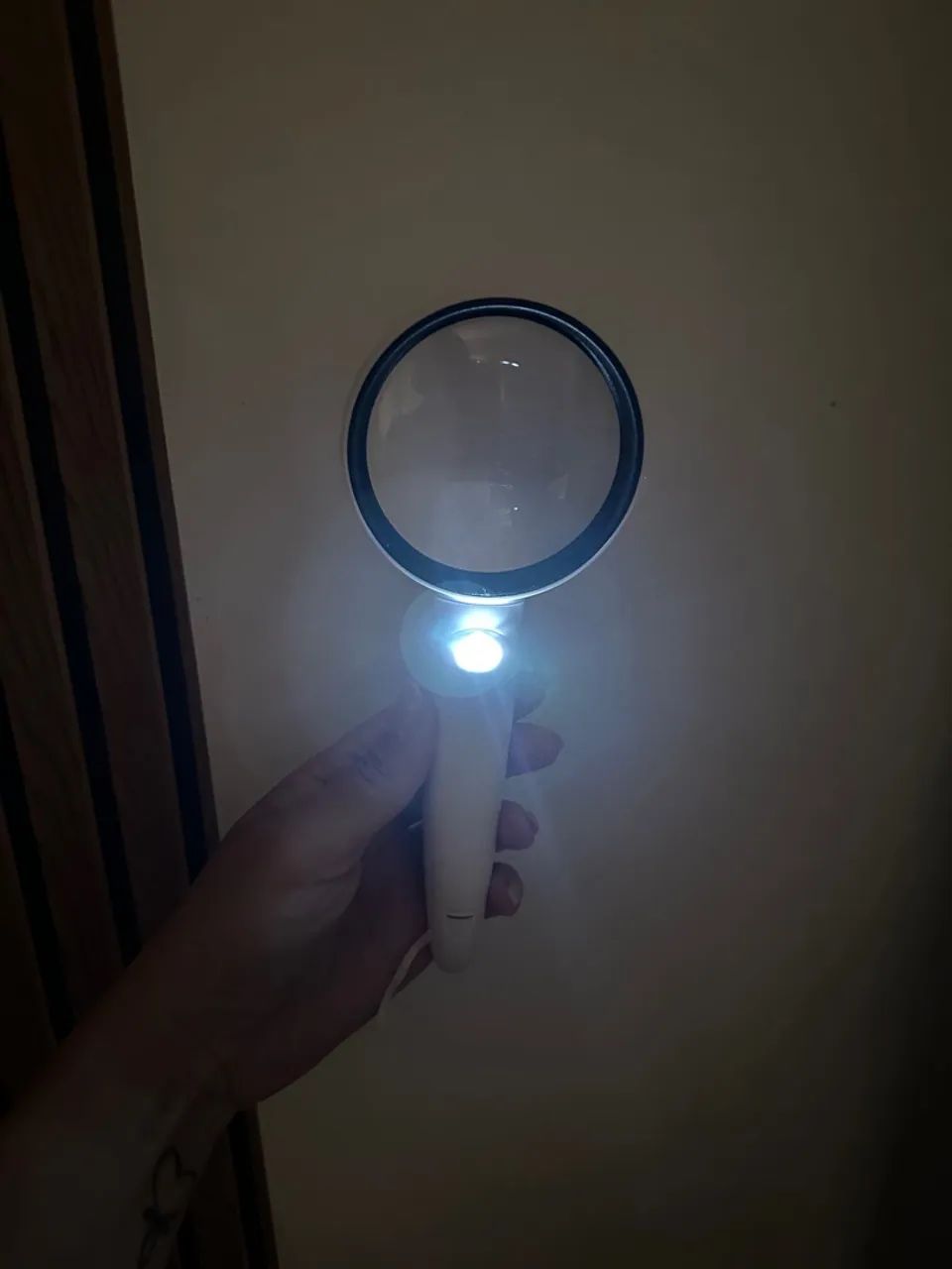 Lupa com LED e 2 lentes  - Foto 3