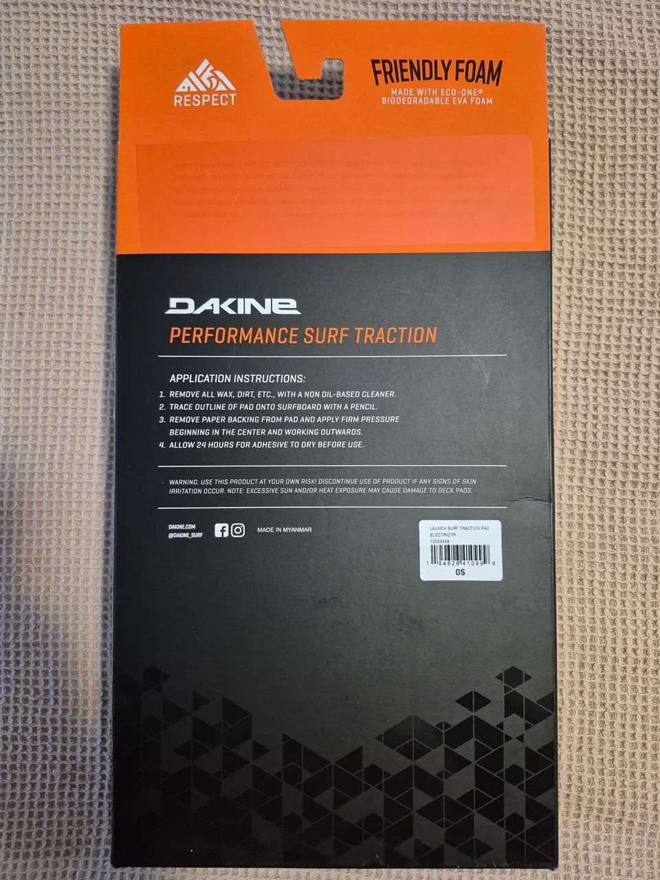 Deck Dakine Launch Pad - Performance Surf Traction - Foto 2