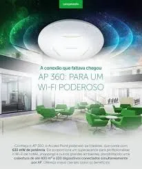 Access Point AP 360: Wi-Fi Poderoso para Ambientes Amplos