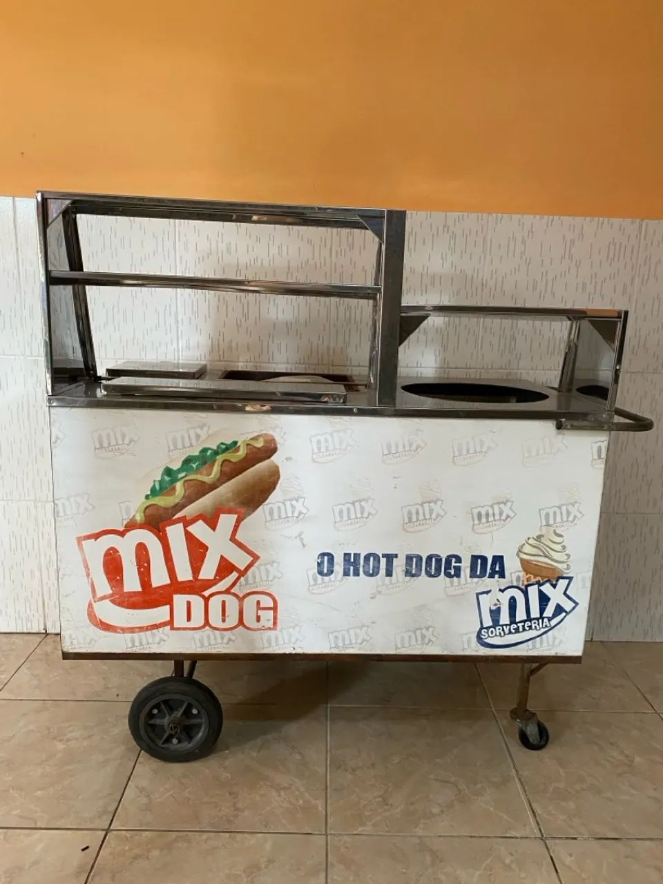 Carro de cachorro quente - Foto 3