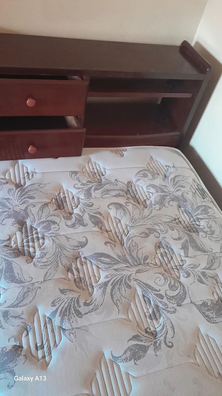 Cama de Solteiro,  Nova toda em madeira 64739712306307120