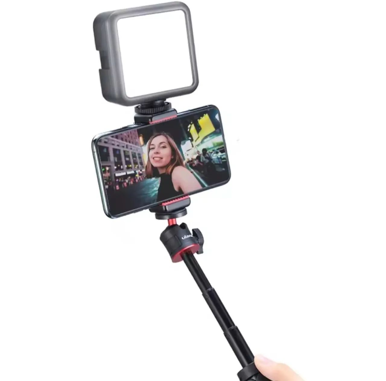 Suporte Adaptador Celular Sapata Luz Microfone Ulanzi St-07 - Foto 5