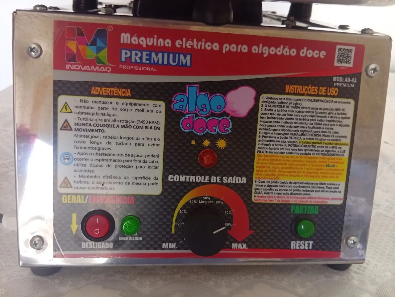 Máquina de algodão doce  - Foto 4