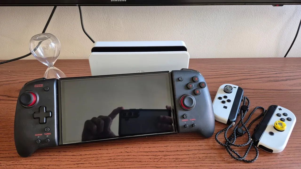 Nintendo Switch Oled Desbloqueado 512Gb - Foto 4