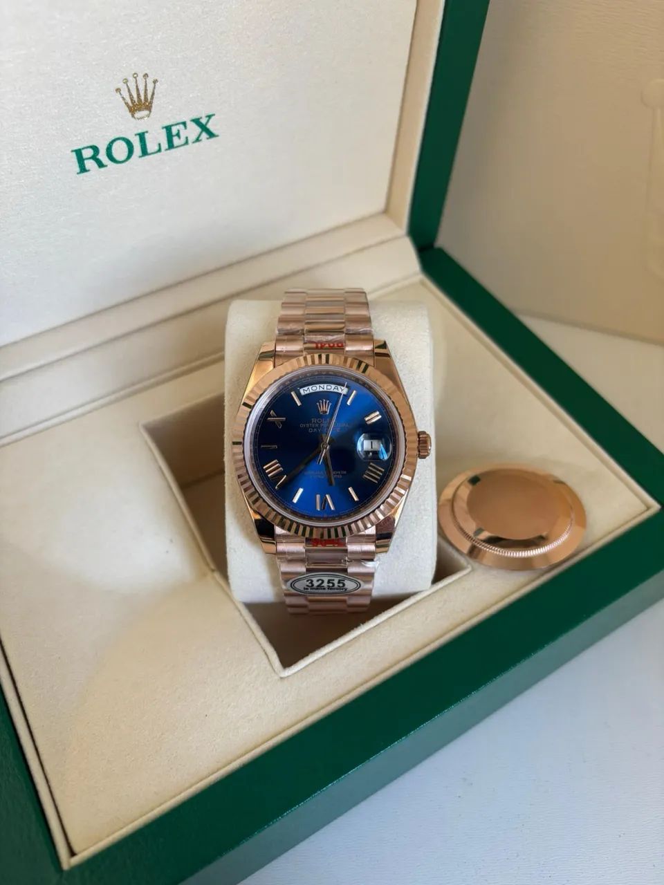 Rolex Day-Date Rosé Clone + Caixa Rolex - Acessórios - Centro, São