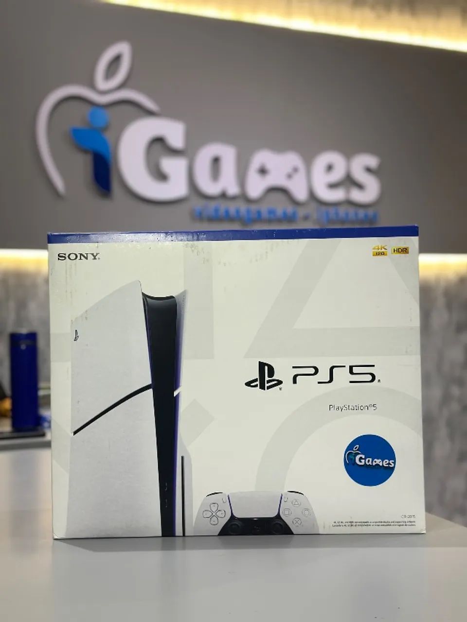 Ps5 Slim Físico 1TB Novo - 1 Ano de Garantia | Aceitamos o Seu Usado na Troca -Loja Física - Foto 3