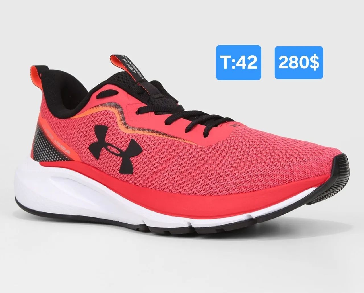 Tênis da Under Armour Charged First tamanho 42 original 
