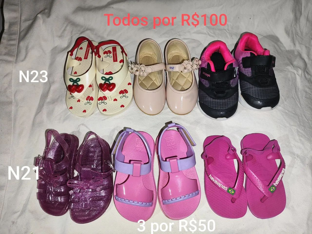 Calçados de bebe menina 21 - Foto 3