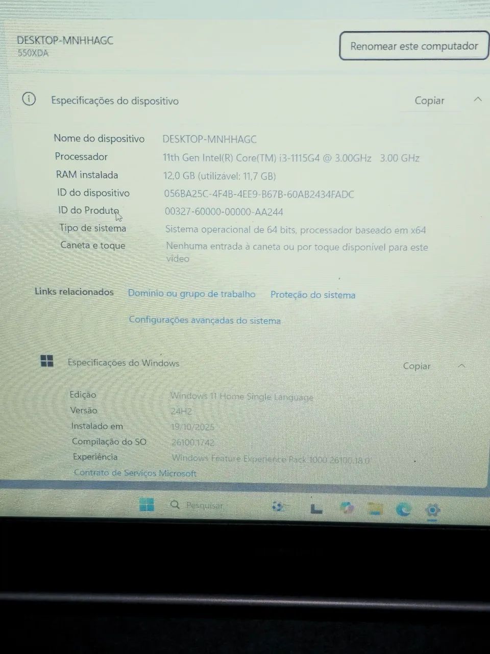 Samsung Book i3 11° 12gb de ram ssd 480g  - Foto 3