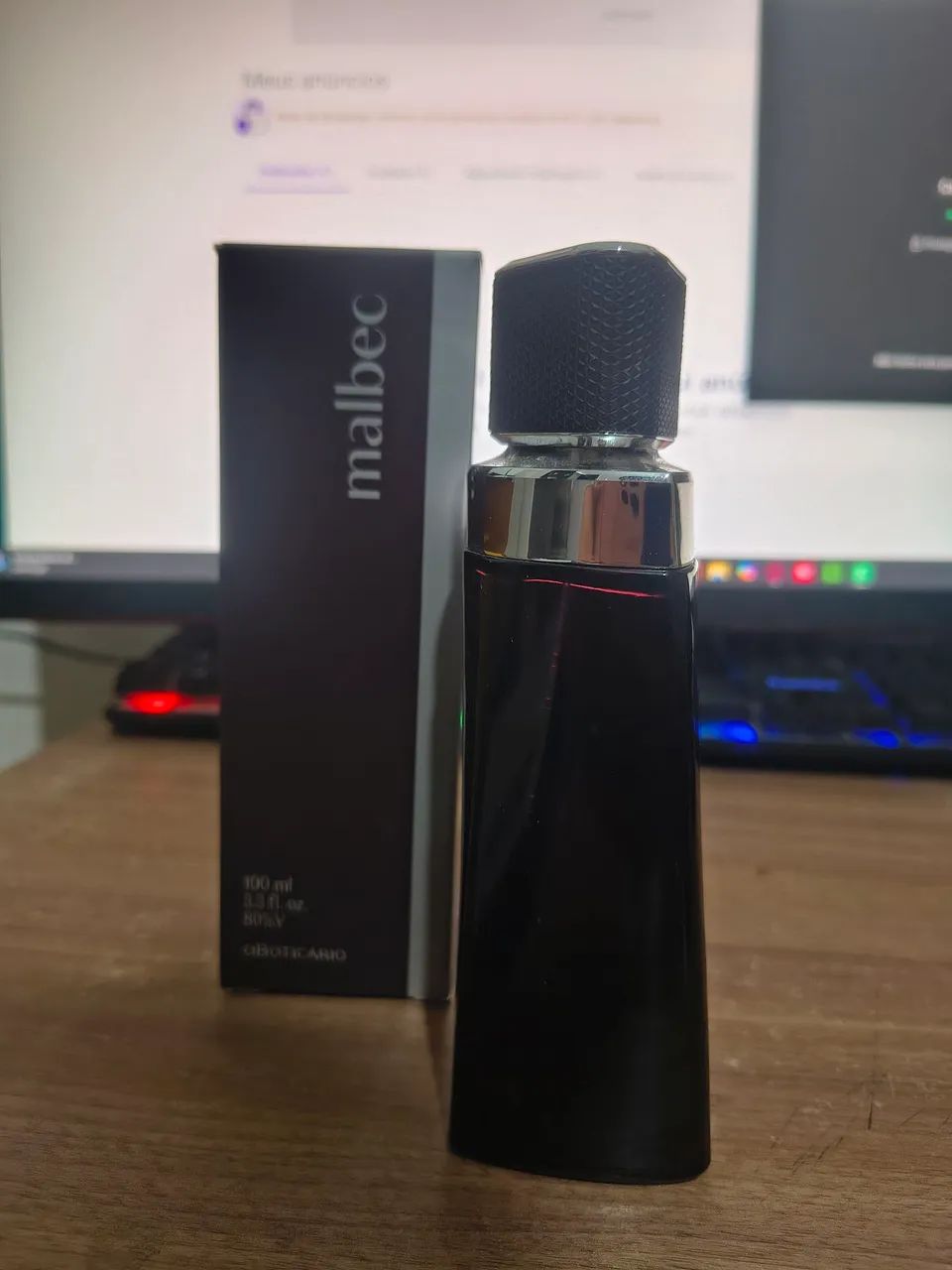 Frasco Perfume Malbec, Acompanha caixa.  - Foto 2
