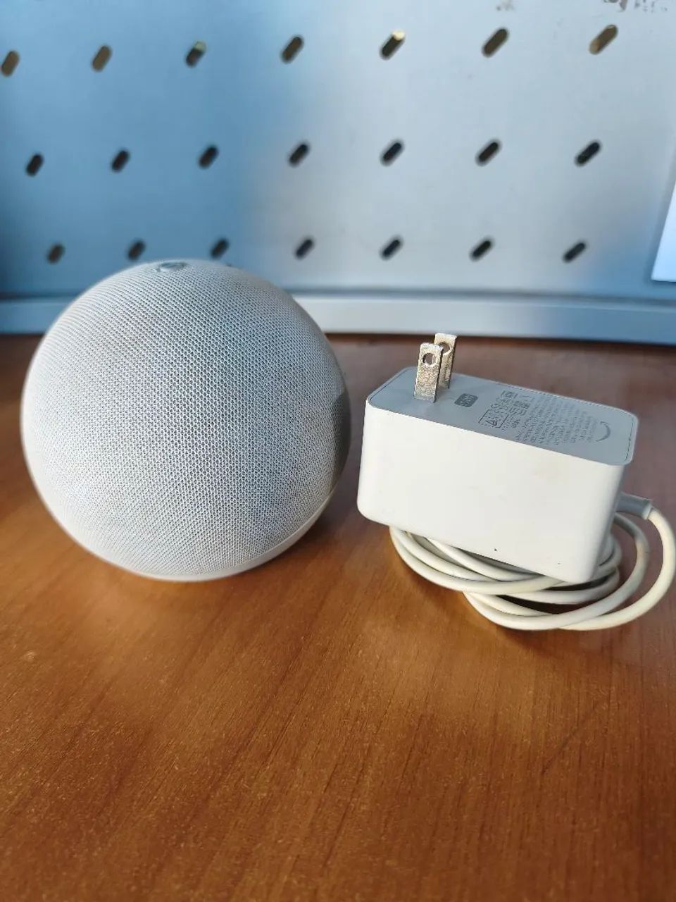 Echo Dot 5ª Geração Branco com Fonte Original - Usado