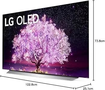 SmarTV LG Oled C1 de 55' - Em Excelente estado - Foto 2