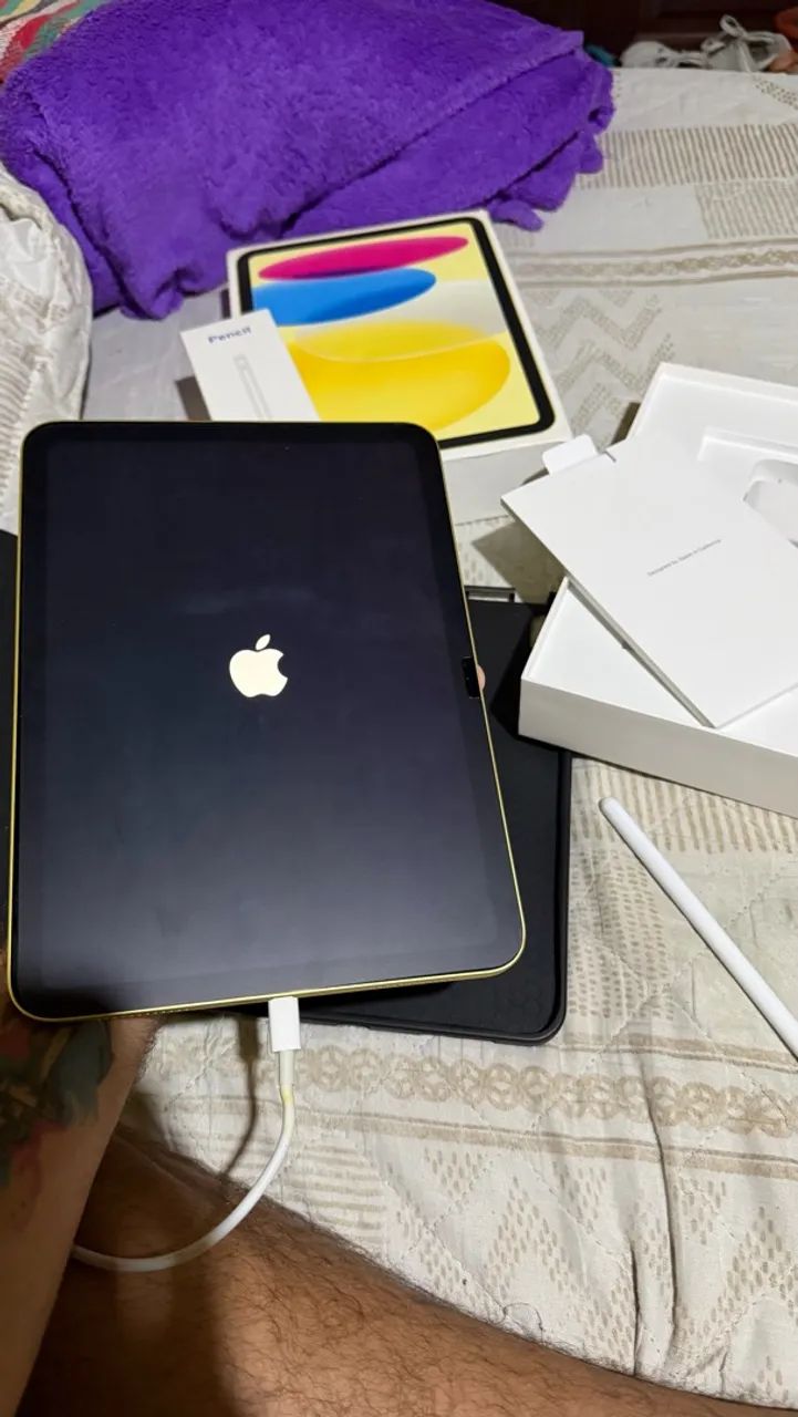 iPad 11 A16 Amarelo - Foto 3