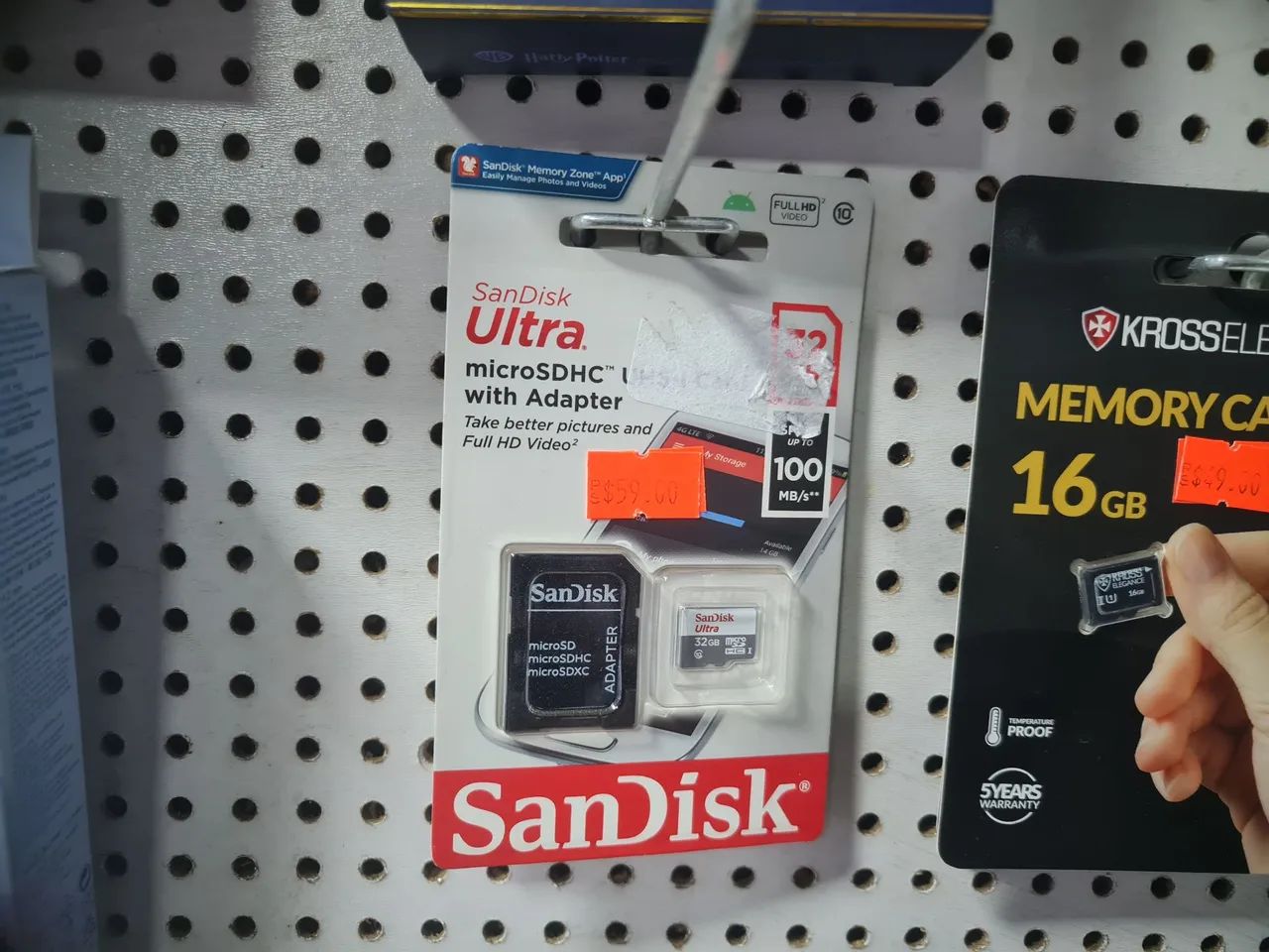 Cartão de Memória Micro SD 32 GB Class 10 - SanDisk