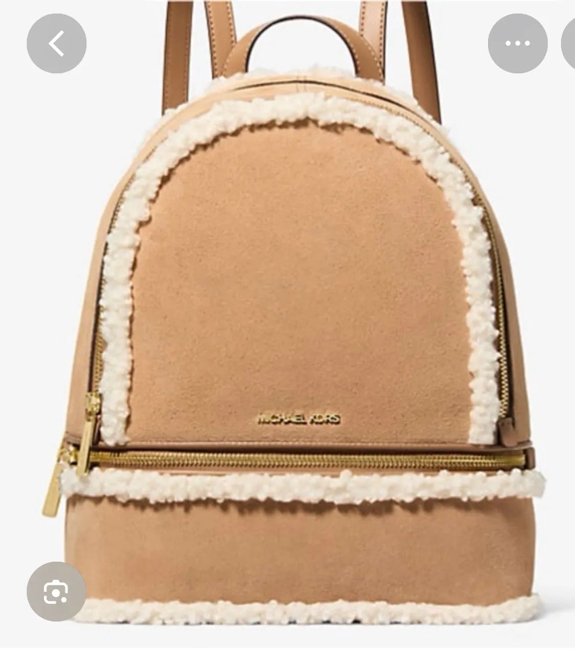 Mochila de Suede Michael Kors